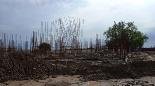 Hostel Block H7-  soil filling work in completed grade slab beam casting  work in completed 13.07.2021.png