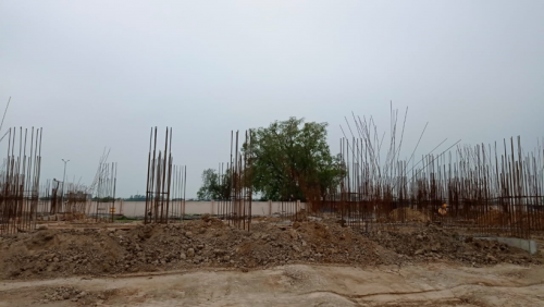 Hostel Block H2 – soil filling work completed plinth beam casting work in completed 20.07.2021.png