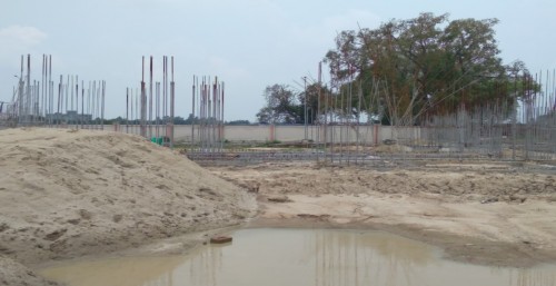 Hostel Block H2 – soil filling work completed plinth beam casting work in completed 02.08.2021.jpg