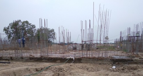 Hostel Block H6 - Soil filling work in completed grade slab casting  work in completed 09.08.2021.jpg