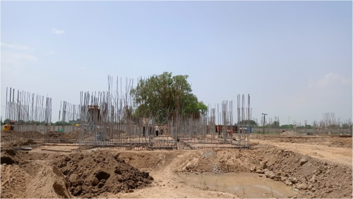Hostel Block H3 – plinth beam casting work Completed 16.08.2021.png