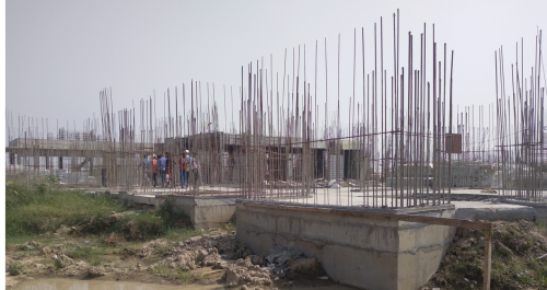 Hostel Block H7-  grade slab beam casting  work  completed 11.10.2021.png