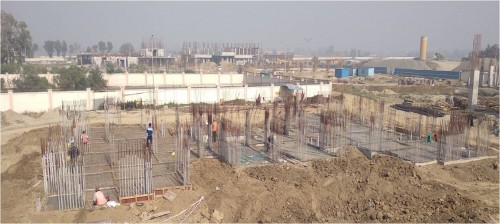 Non Teaching Staff Residence – PCC  work in completed Steel work in progress.23.11.2021.jpg