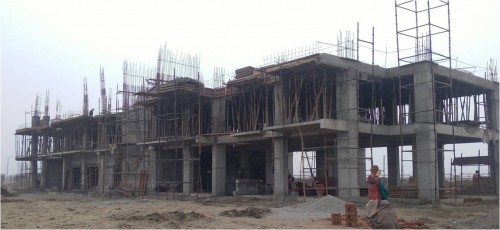 Professor’s residence – 1st floor Slab casting work in completed.17.01.2022.jpg