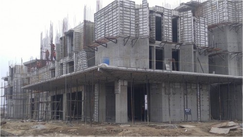 Hostel Block H5 – 1st floor slab casting work completed 2nd floor slab shuttering  work in progress . 17.01.2022.jpg