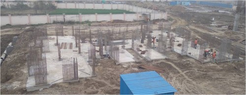 Non Teaching Staff Residence – Grade slab casting completed. 17.01.2022.jpg