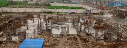 Non Teaching Staff Residence – Grade slab casting completed. 27.01.2022.jpg