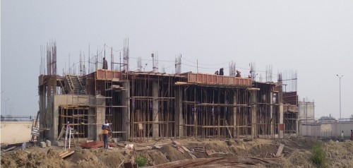 Hostel for Married Students- GF Slab shuttering work in Completed . 01.02.2022.jpg