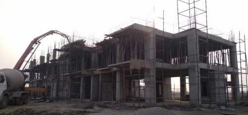 Professor’s residence – 2nd floor column casting work in progress .01.02.2022.jpg