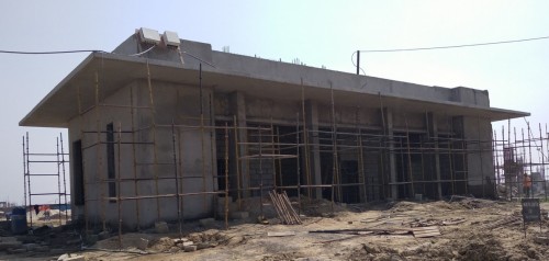 HEALTH CENTRE-  Block work in completed plaster work in progress.15.03.2022.jpg