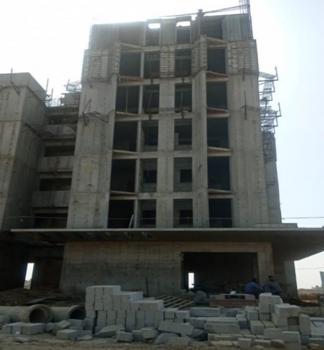 Hostel Block H7- 6th Floor slab casting work in completed 7th floor slab shuttering work in progress .26.04.2022.jpg