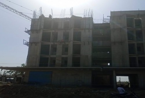 Hostel Block H5 – 4th floor slab casting work completed 5TH floor slab shuttering work in prpgress.26.04.2022.jpg