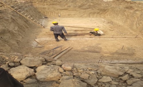 GUARD HUT – Excavation completed ,PCC work in progress.  17.05.2022.jpg