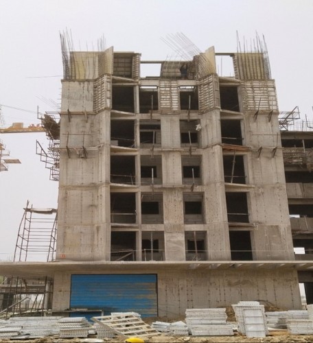 Hostel Block H5 – 6th floor slab casting work completed 7TH floor slab shuttering work in prpgress.30.05.2022.jpg