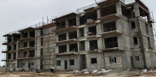 Professor’s residence –  4th floor slab casting completed. Block work in progress, Plaster work in progress.25.07.2022.jpg