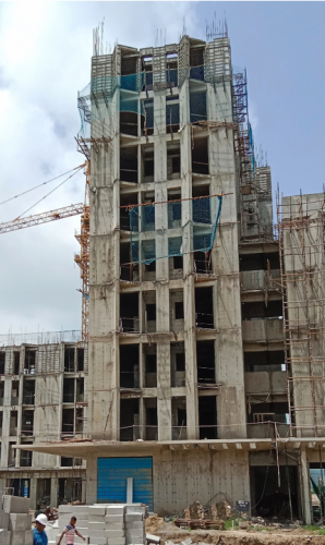Hostel Block H5 – 8th floor slab casting work completed 9TH floor slab shuttering work in progress. 01.08.2022.png