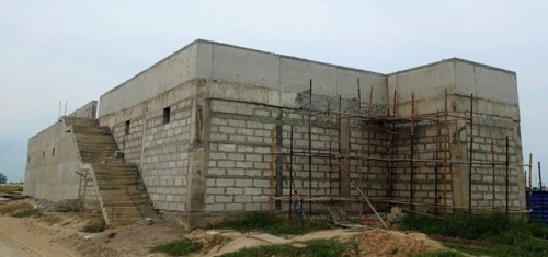 HVAC PLANT ROOM – Plaster work in progress. Kota stone work in progress 06.09.2022.jpg