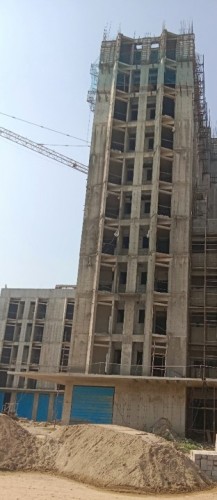 Hostel Block H5 –11th  floor slab steel & shuttering work in progress  25.10.22.jpg