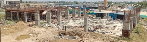 SPORTS COMPLEX –40% Ground floor slab casting work is completed.