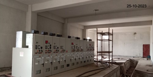 DG ROOM (Internal)– Electrical panel installation work is completed.