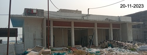 Health centre- Roof waterproofing work has been completed.