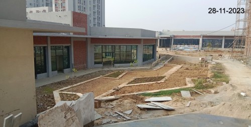 CAFETERIA _ SHOPPING (Internal)– Horticulture work in progress.