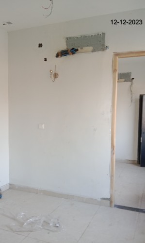 Director’s residence (Internal)–  Tile work in progress.