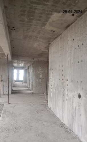 Hostel Block H1 (Internal) –    Scaffolding work in progress
