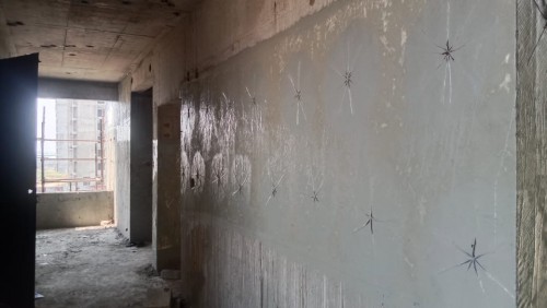 Hostel Block H1 (Internal) –  Cold joint repair work is completed.