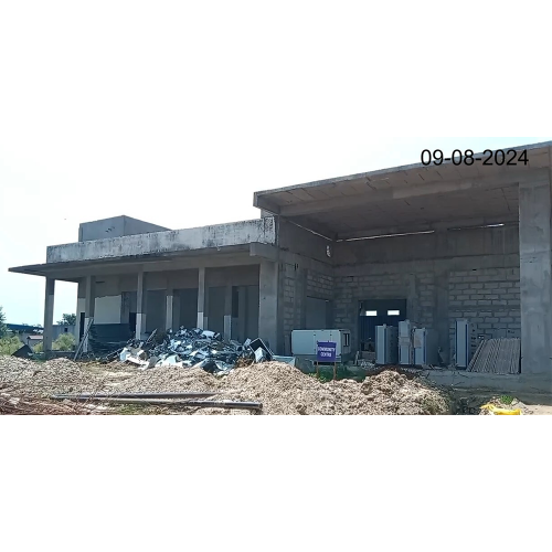 COMMUNITY  CENTER -  Waterproofing work is completed.