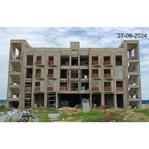 Hostel for Married Students –Block work in progress.