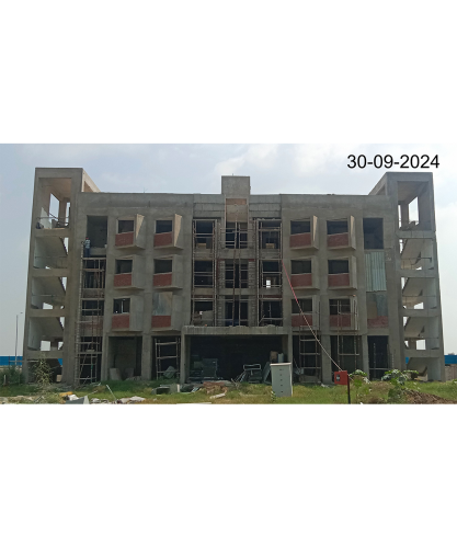 Hostel for Married Students –Block work in progress.